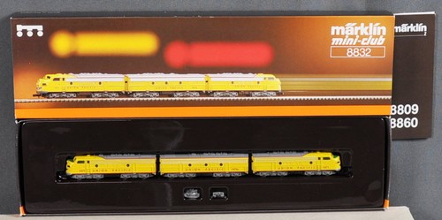 Märklin 8832 diesellok f7 - märklin, us-diesellok