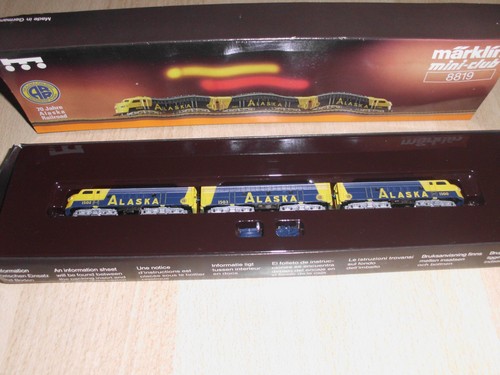 Märklin 8819 diesellok - 8819, us-diesellok